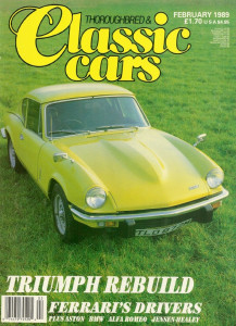 THOROUGHBRED & CLASSIC CARS 1989 FEB - GT6, BMW 3.2CSL